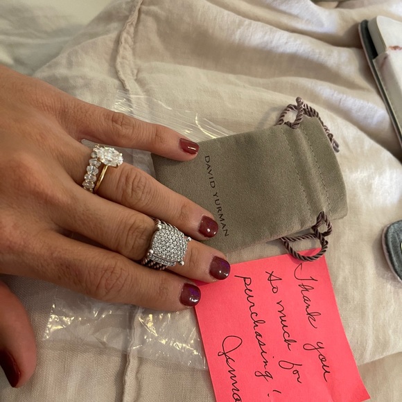 David Yurman Wheaton Diamond Ring - Picture 3 of 4